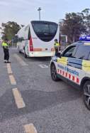 Autobús Mossos d'Esquadra la Pineda