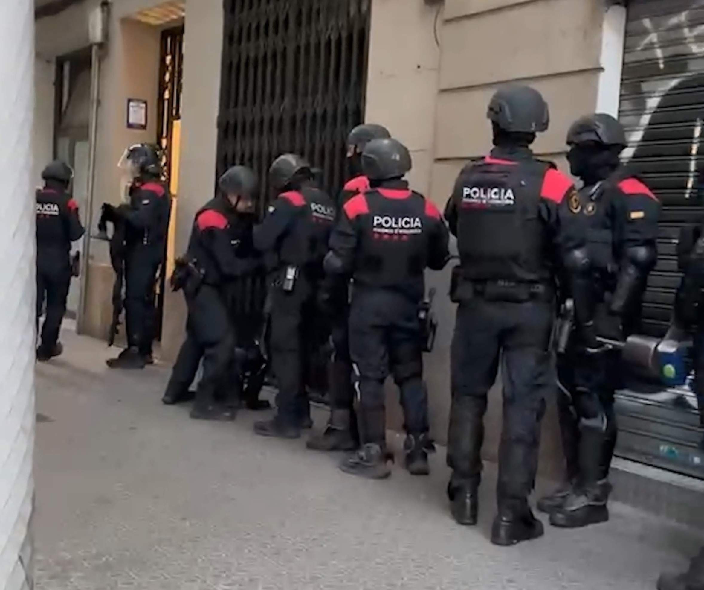 Operatiu Mossos Barcelona