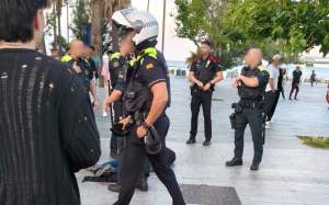robatori amb violència barceloneta
