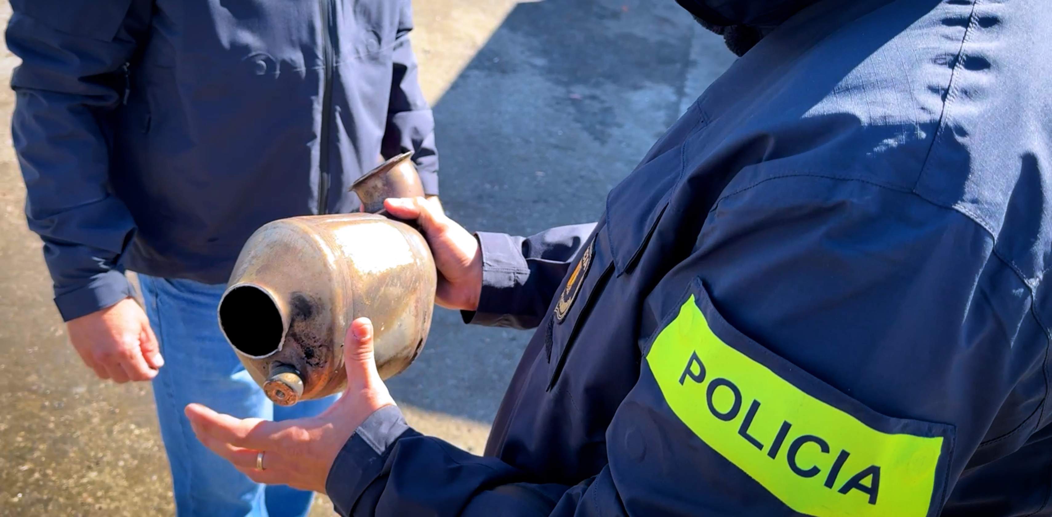 Agents amb un catalitzador recuperat  Mossos d'Esquadra