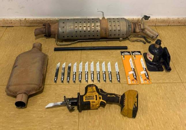 Objectes requisats per la policia / Policia Local de Tordera