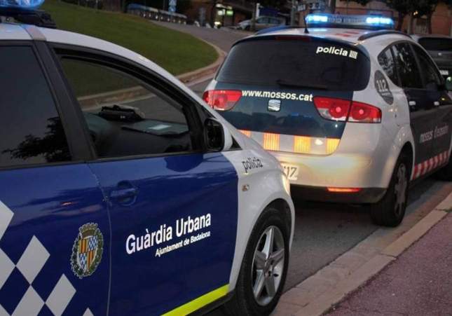 mossos guàrdia urbana badalona