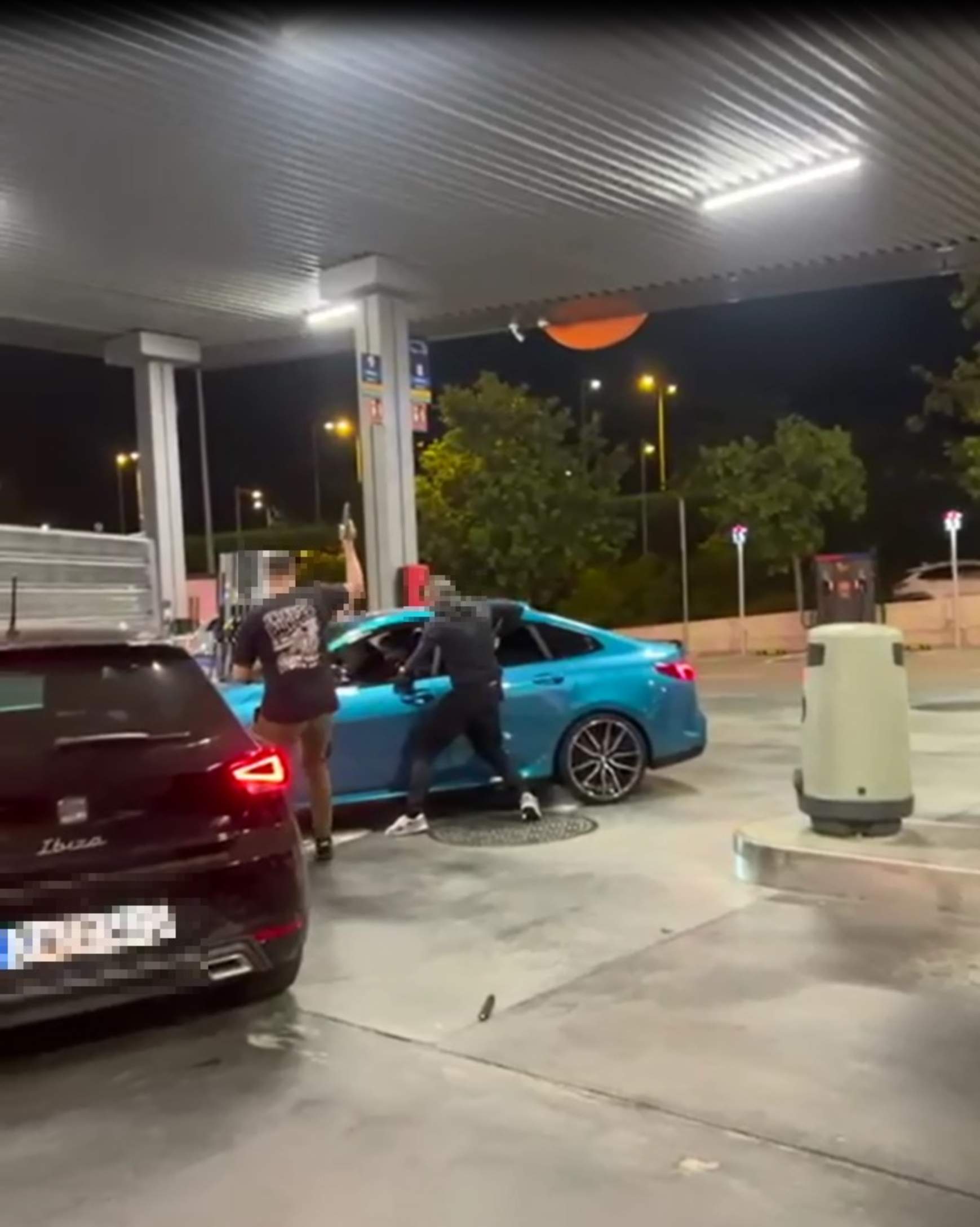 Xoc teloners Mossos paisà Badalona