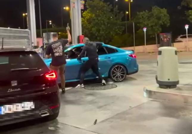 Xoc teloners Mossos paisà Badalona