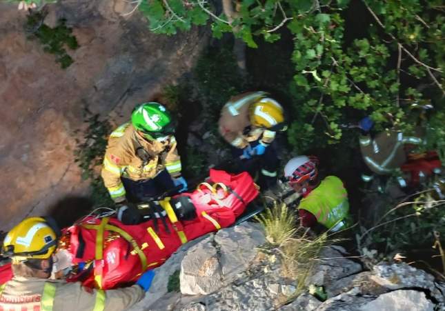 accident escalada cornudella de montsant