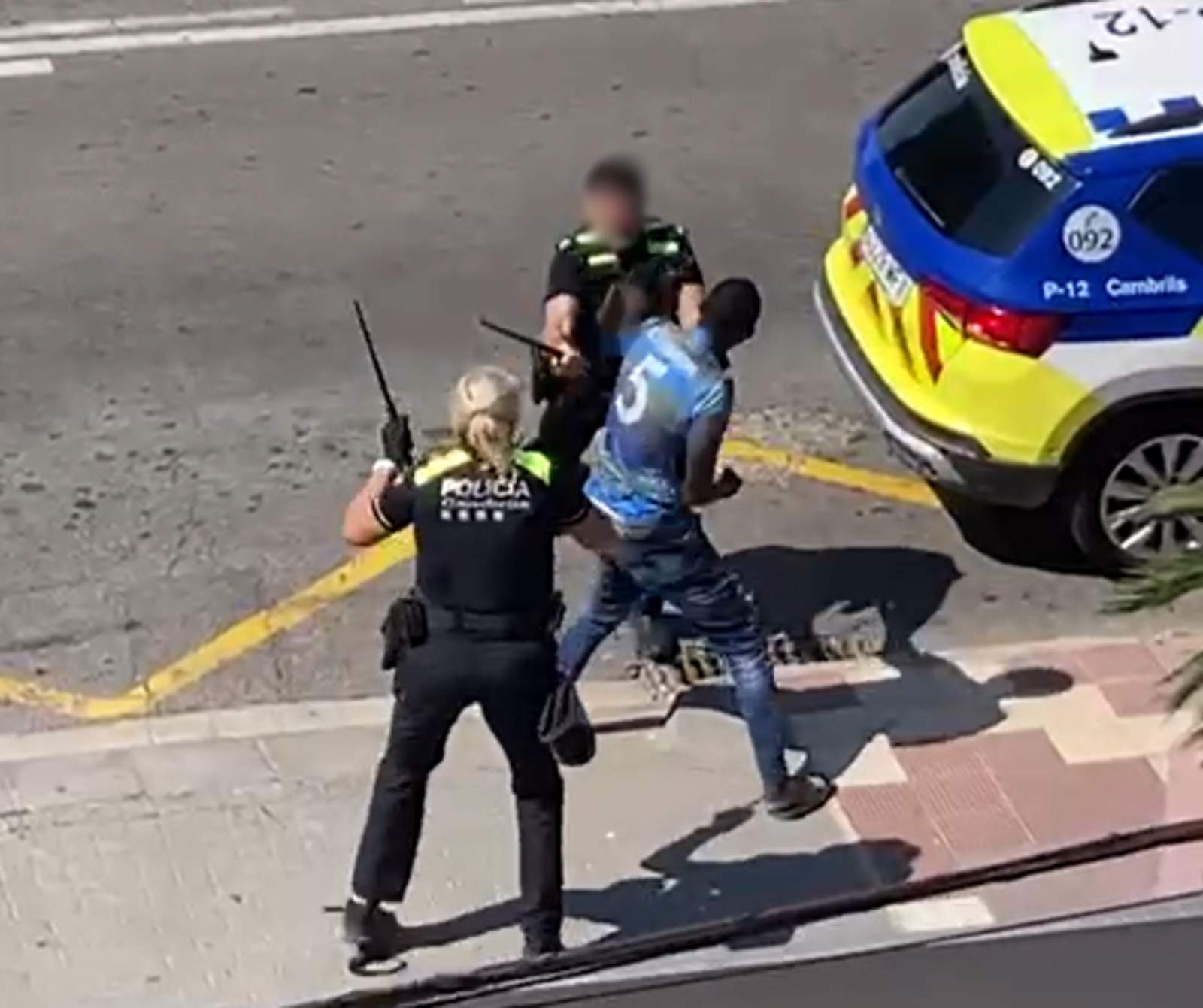 agressió policies cambrils