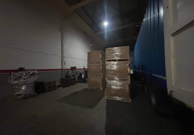 La droga trobada a la nau de Can Patalina