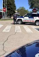 control mossos aparcament estacio