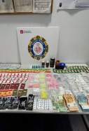 Drogues recuperades per la Guàrdia Urbana de Barcelona