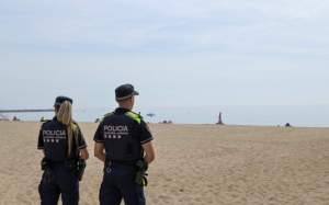 Guardia urbana de barcelona platja