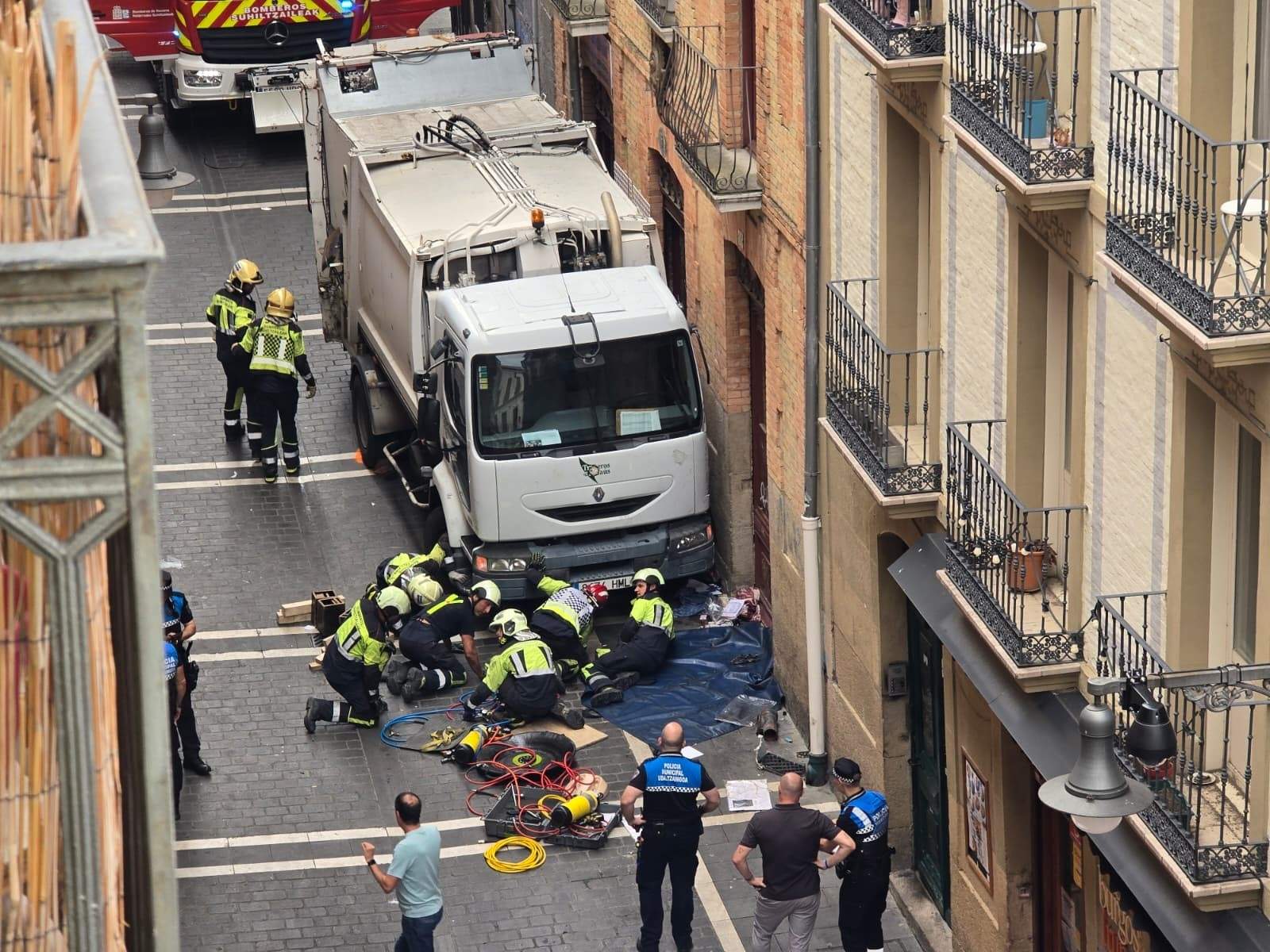 Accident Pamplona