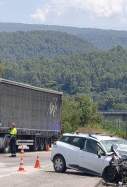 Accident BV 2244 a Sant Sadurní d’Anoia