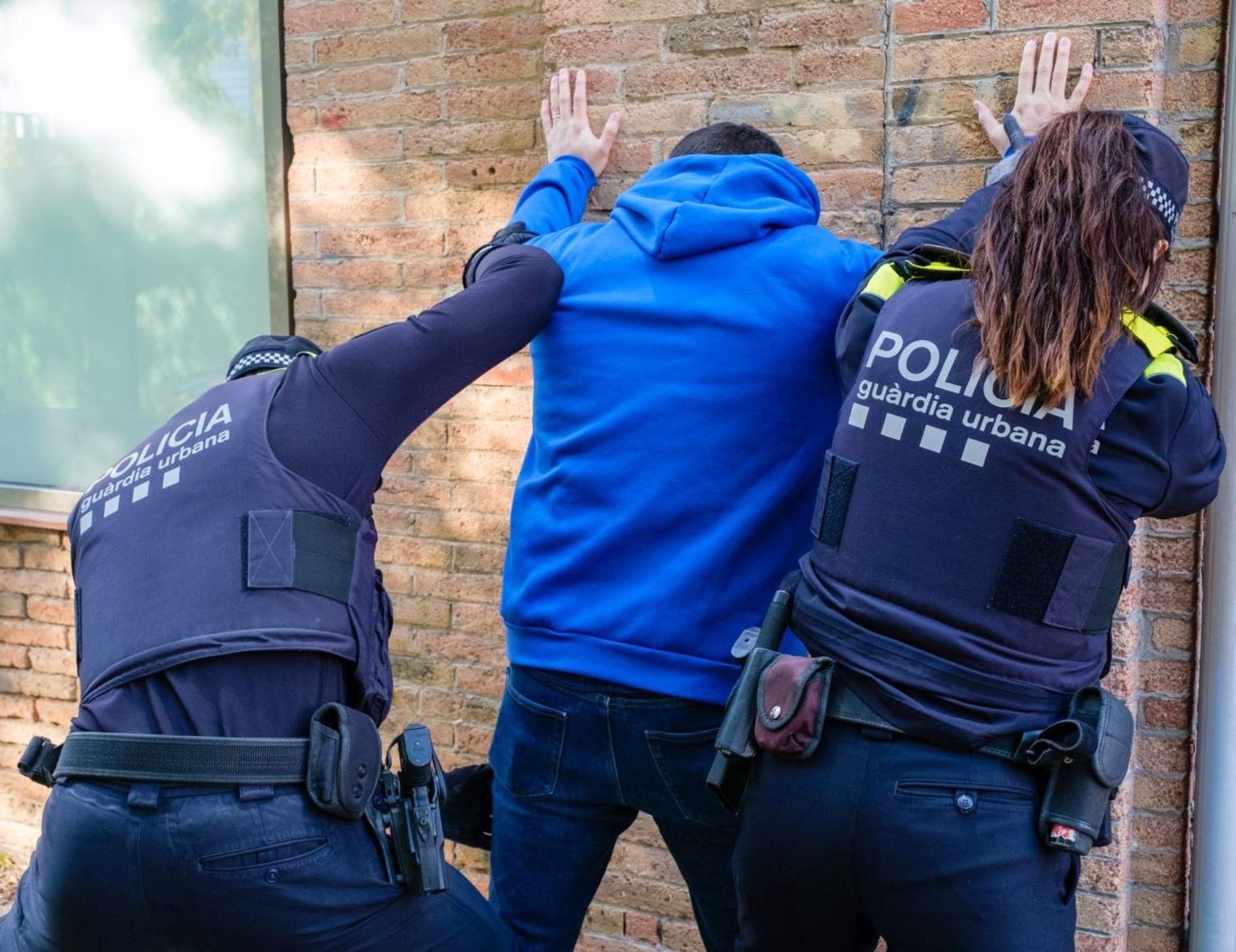 Detenció Guardia Urbana de Barcelona