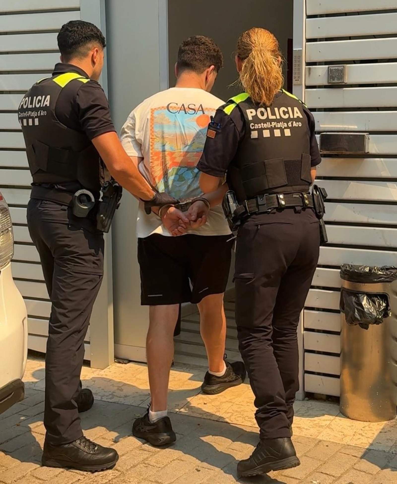 Detención del ladrón