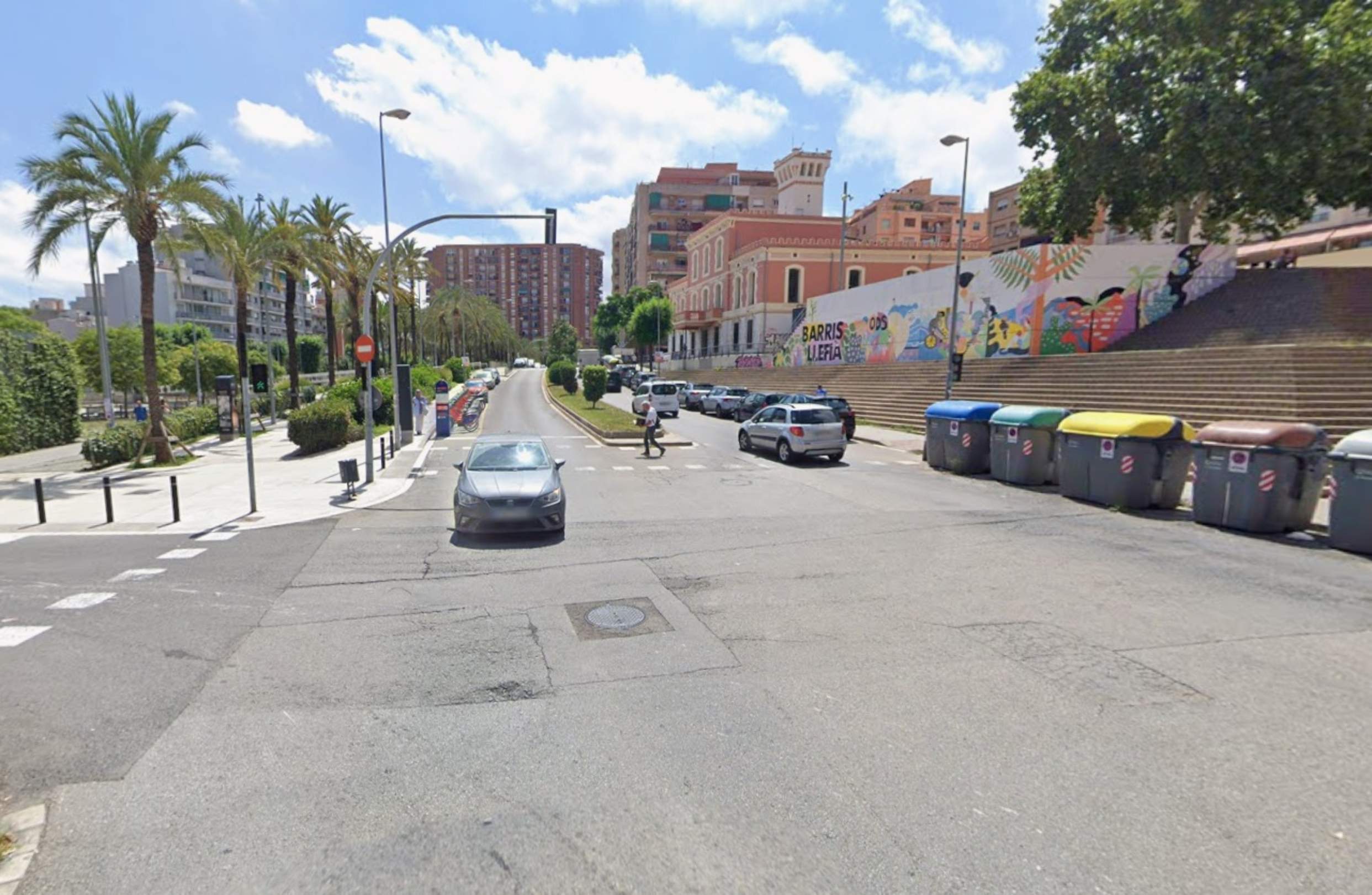 l’avinguda del Marquès de Sant Mori Badalona