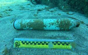 Projectil aviació explosiu Port de la Selva