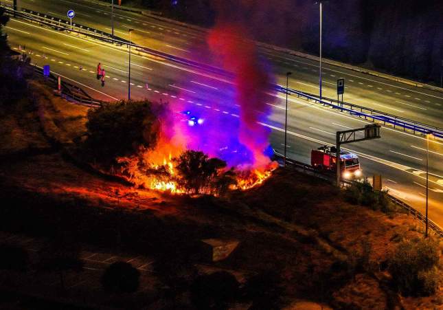 mataro incendi
