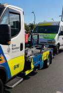 Grua Guardia Urbana barcelona autobus