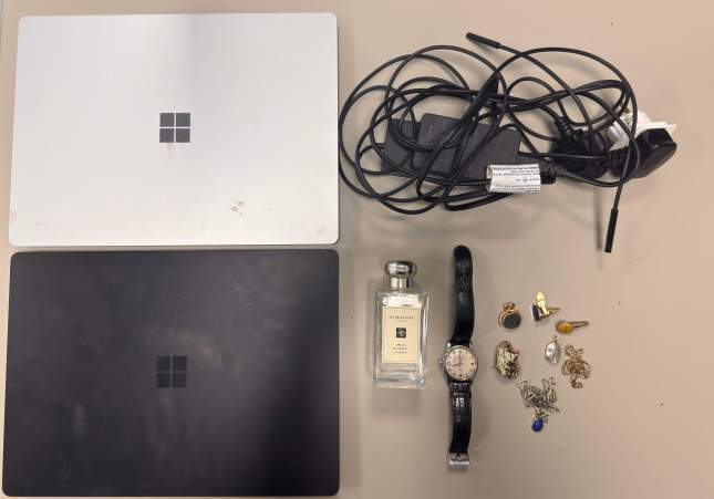 Objectes recuperats del robatori / Mossos d'Esquadra