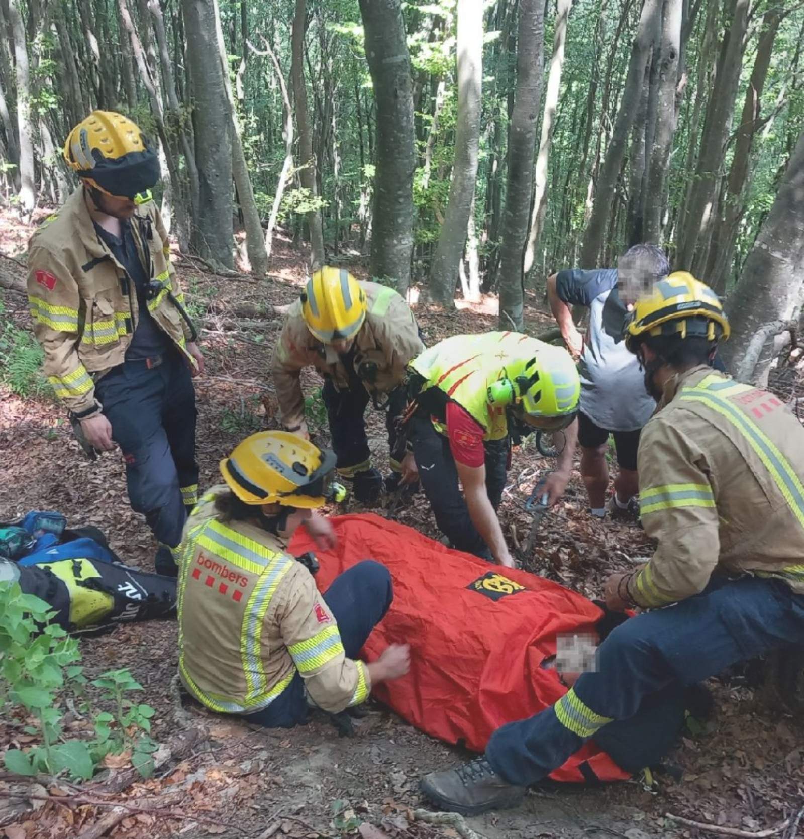 ciclista accidentada garrotxa (1)
