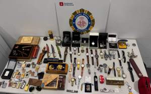 Rellotges robats Barcelona