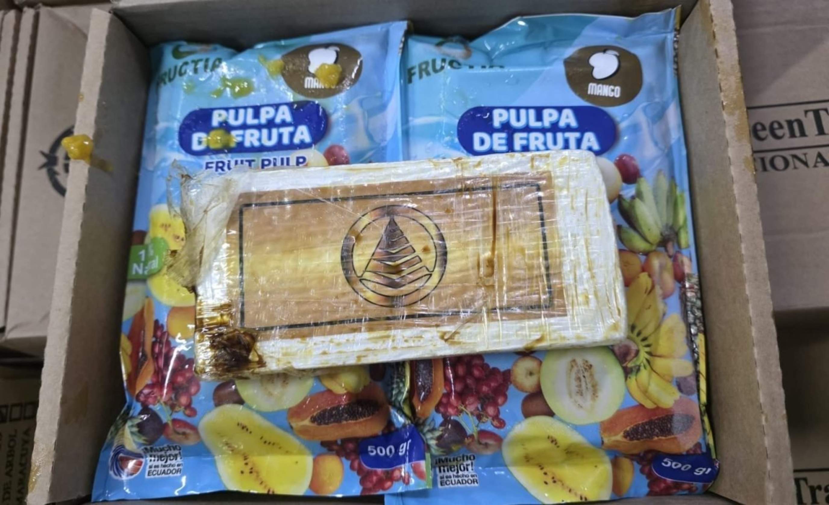 Polpa fruita cocaina