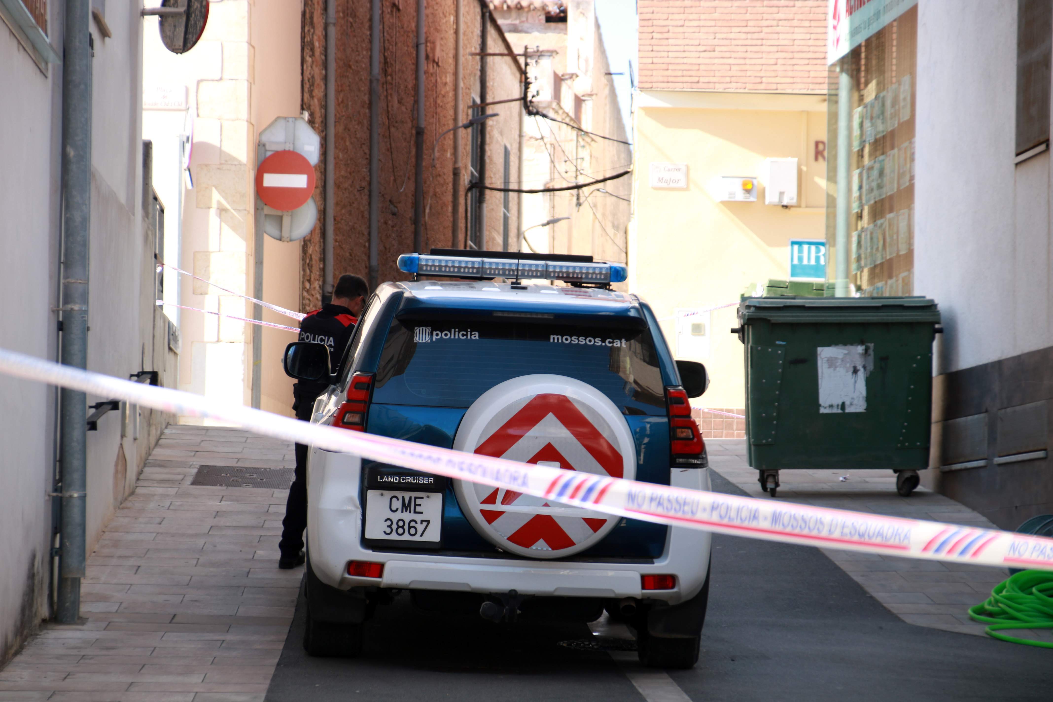 Mossos d'Esquadra Santa Bàrbara nadó mort
