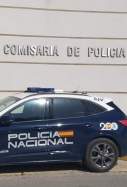 Foto recurs cotxe CNP Policia Nacional comisaria Barcelona