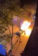 Incendi contenidors sabadell