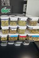 Contenidors amb la droga requisada / Mossos d'Esquadra