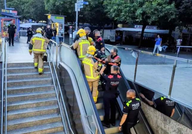 rescat dona metro