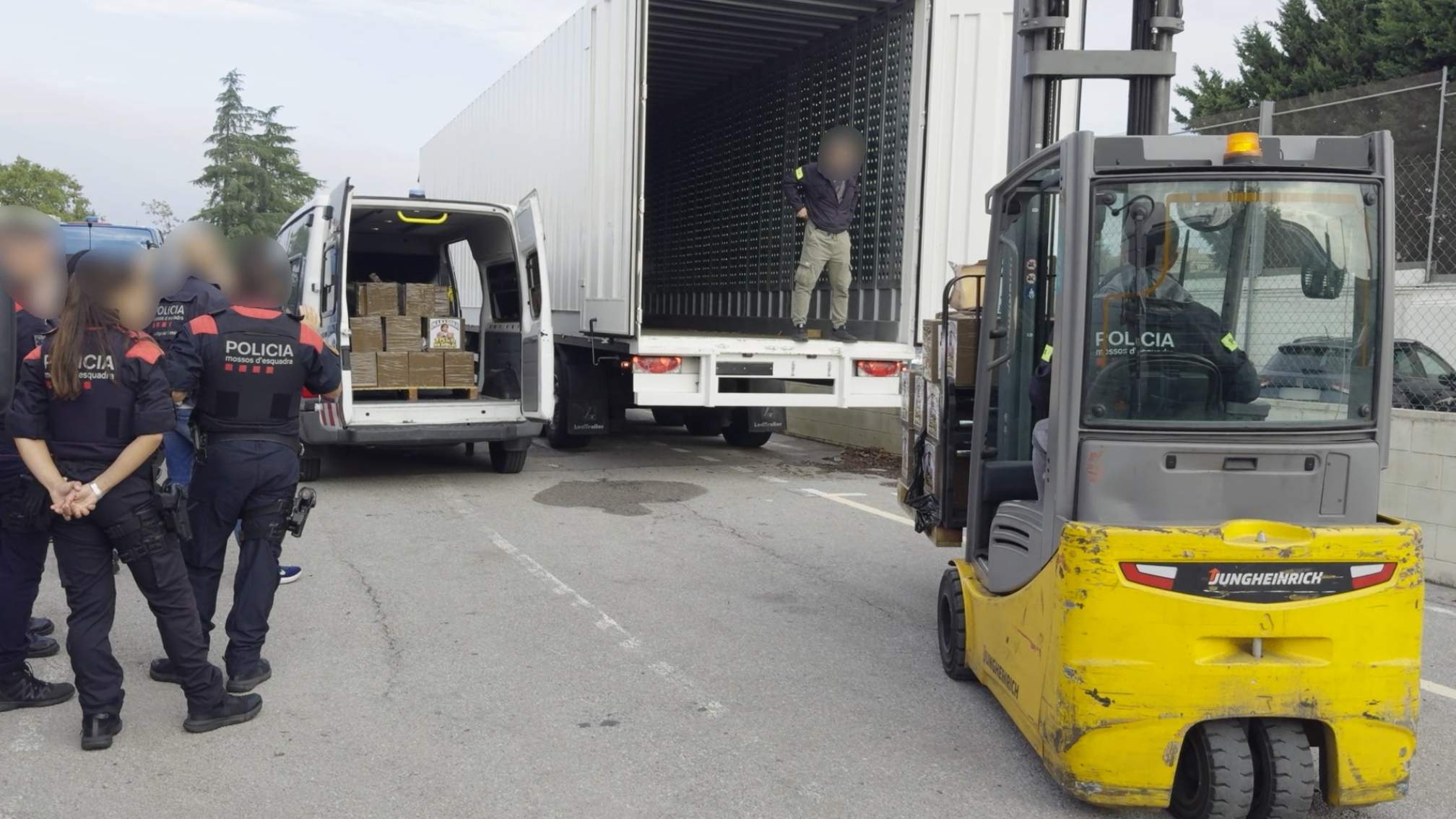 Operatiu haixix cabanes mossos