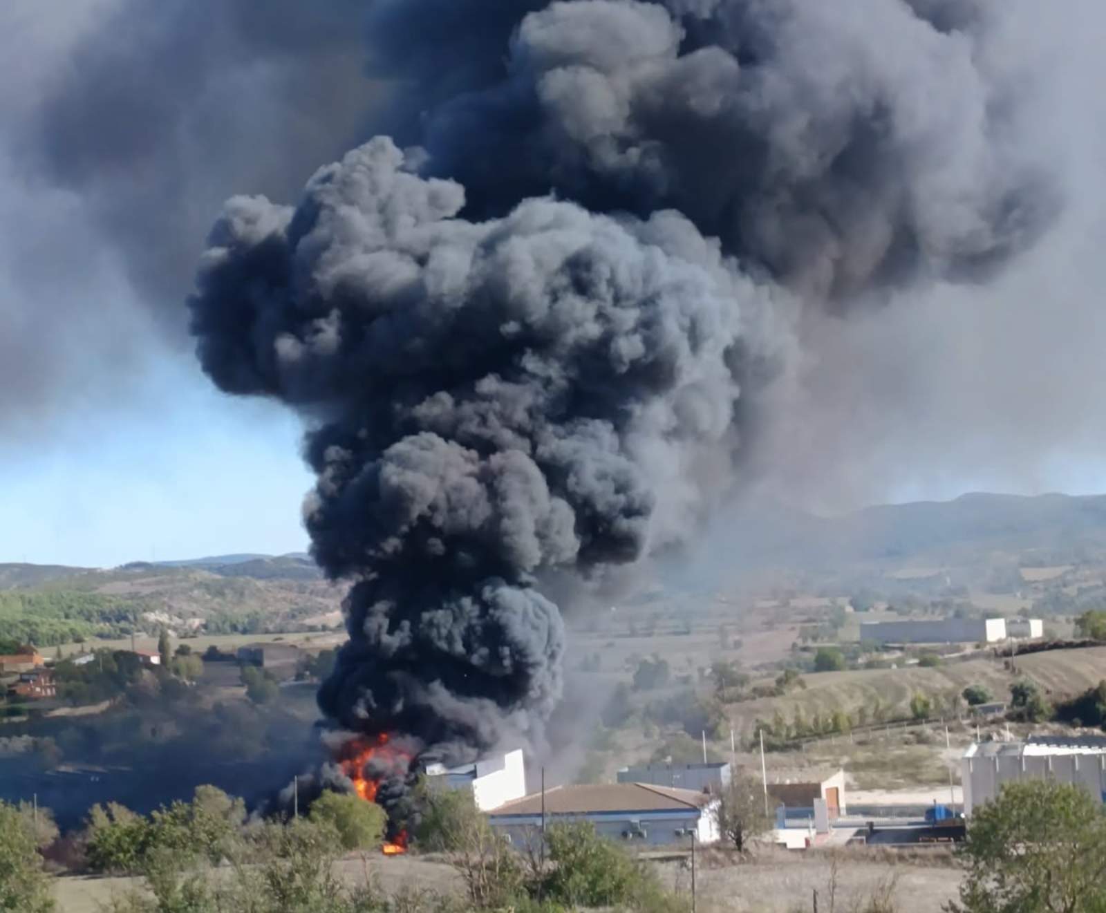 Incendi Santa Coloma de Queralt