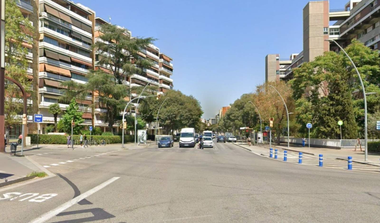travessera de les corts amb gran via de carles iiii bcn