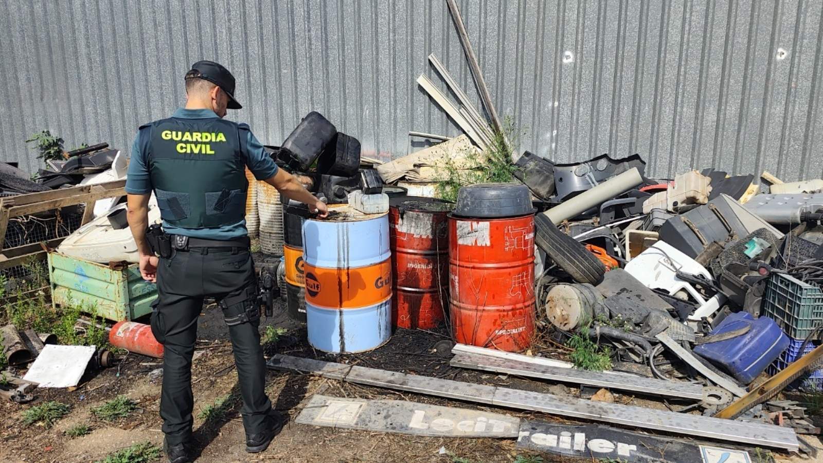 planta de desballestament il·legal amposta