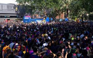 Celebració Barça