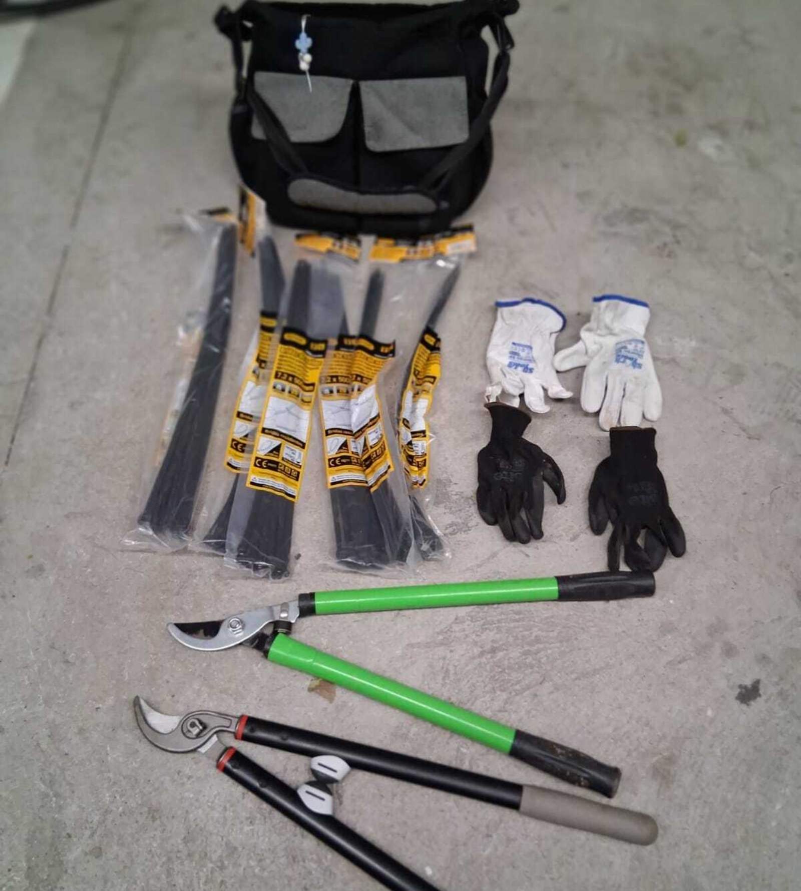 Material per robar coure que els Mossos van decomissar / Mossos Material per robar coure que els Mossos van decomissar / Mossos