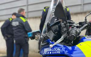 Moto policia local igualada