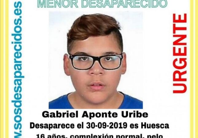 noi 16 anys desapareguda Osca noi 16 anys desapareguda Osca