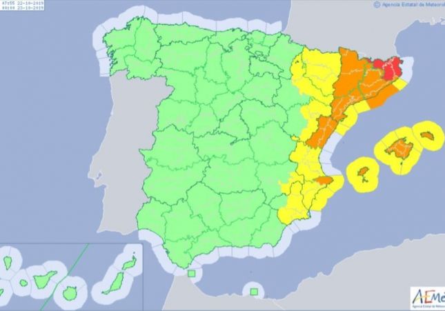 Avisos Aemet hoy Avisos Aemet hoy