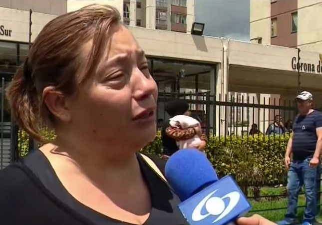 Luz Marina, madre del Brahaman / Foto: Noticias Caracol Luz Marina, madre del Brahaman / Foto: Noticias Caracol