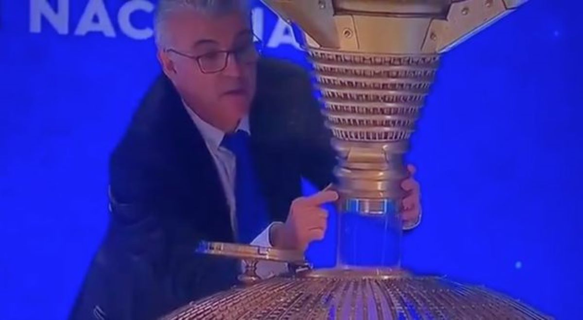 La famosa bola fantasma del sorteo de Navidad / Twitter La famosa bola fantasma del sorteo de Navidad / Twitter