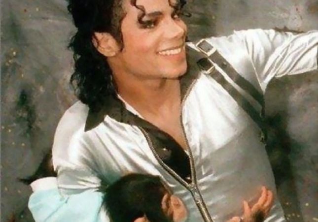 Michael Jackson y Bubbles Twitter