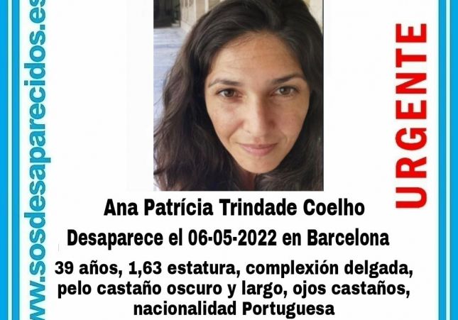 Ana Patricia Trindade Coelho Desaparecida Bastian Riera Barcelona