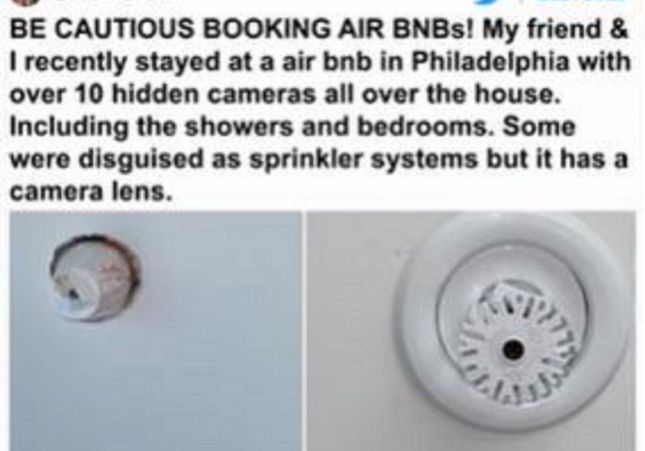 Tuit Camaras Ocultas Airbnb Tuit Camaras Ocultas Airbnb